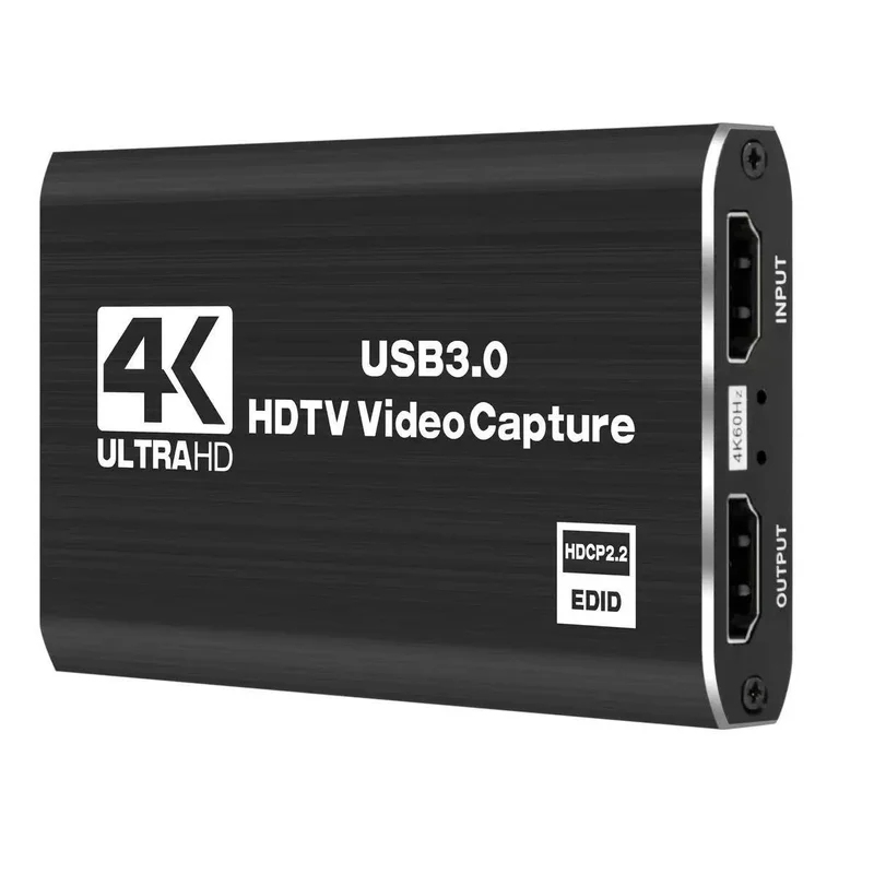 Capture Card 4K Hdmi - Placa de Captura de Vídeo 4K