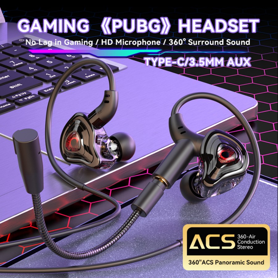 Esports Gaming Phone - Fone de ouvido para jogos Esports