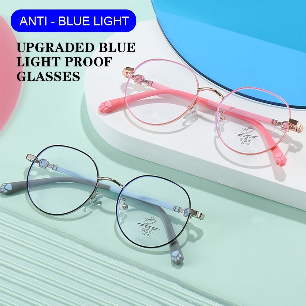 Gaming Glasses Blue - Óculos redondos com luz anti-azul para
