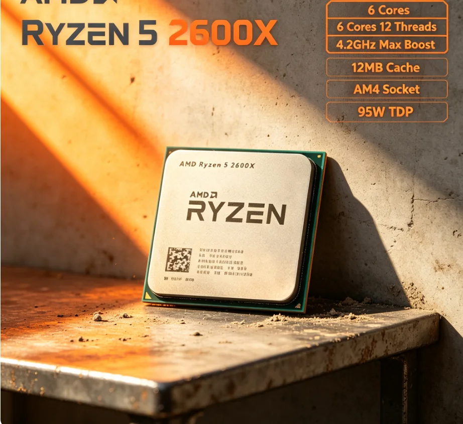 Esports Pc Gaming - Processador de Desktop AMD R5 2600X