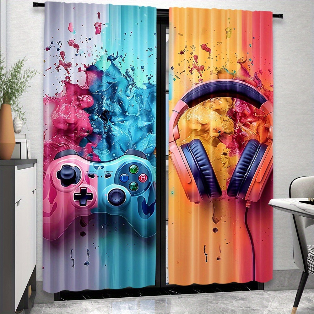 Cortinas para Controle de Jogo - Esports Gaming Youtube avaliação e preço