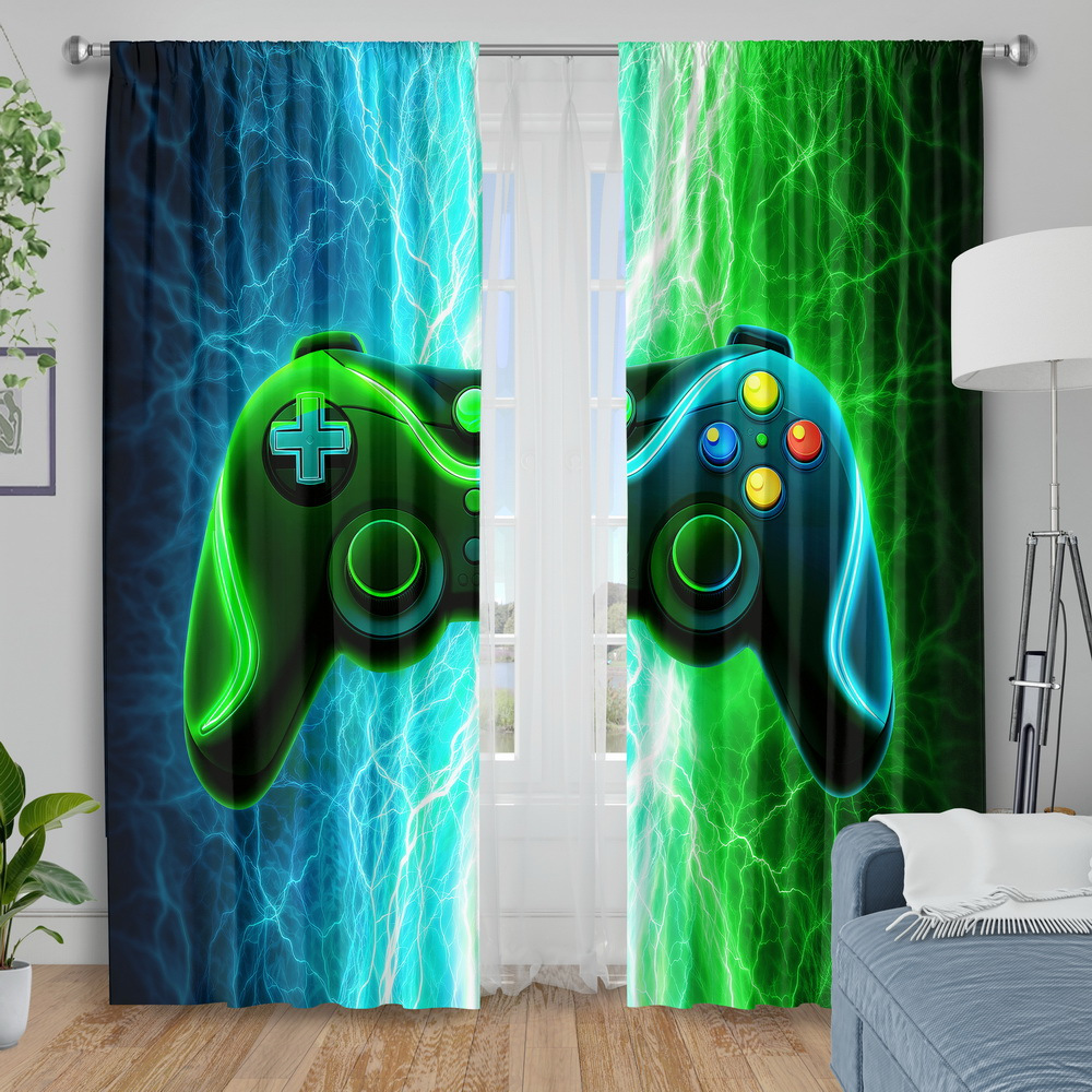 Cortina Gamer, Cortinas Blacko - Esports Gaming Youtube avaliação e preço