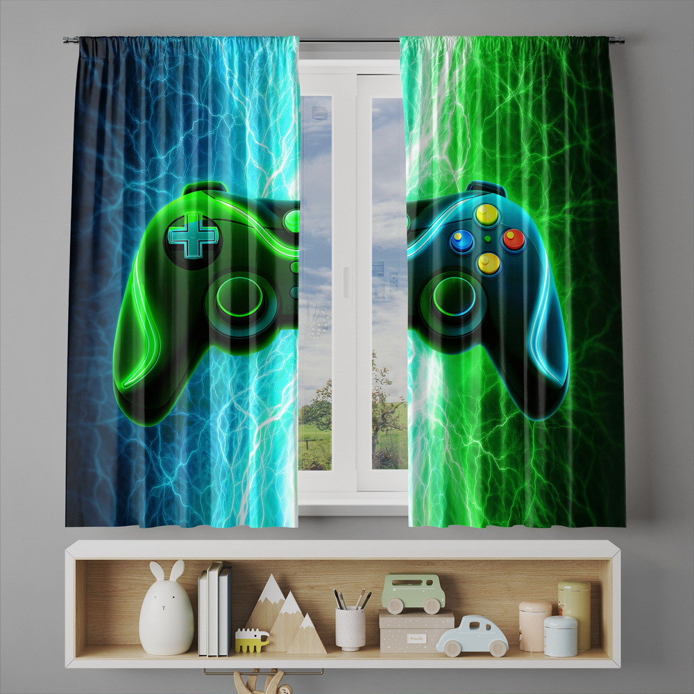 Cortina Gamer, Cortinas Blacko - Esports Gaming Youtube avaliação e preço