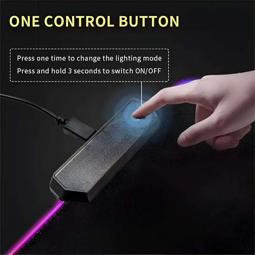 Mouse Pad Gamer Esportivo RGB  - Esports Vs Gaming avaliação e preço