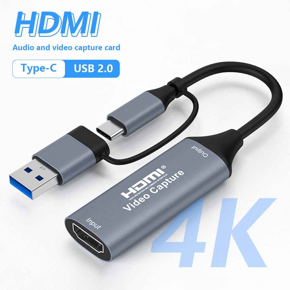 4k 2 em 1 usb 2.0 placa de cap - Capture Card 4K Hdmi avaliação e preço