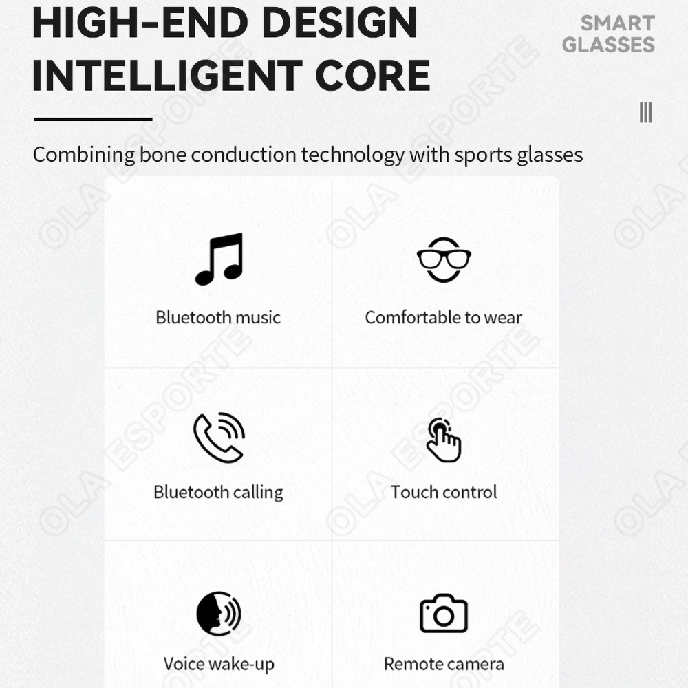 NOVOS Óculos Inteligentes V5.3 - Gaming Glasses Blue avaliação e preço