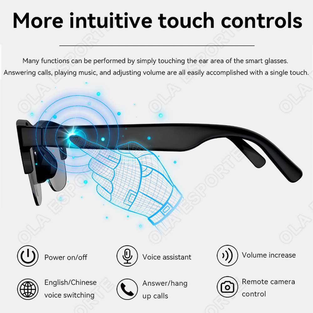 NOVOS Óculos Inteligentes V5.3 - Gaming Glasses Blue avaliação e preço