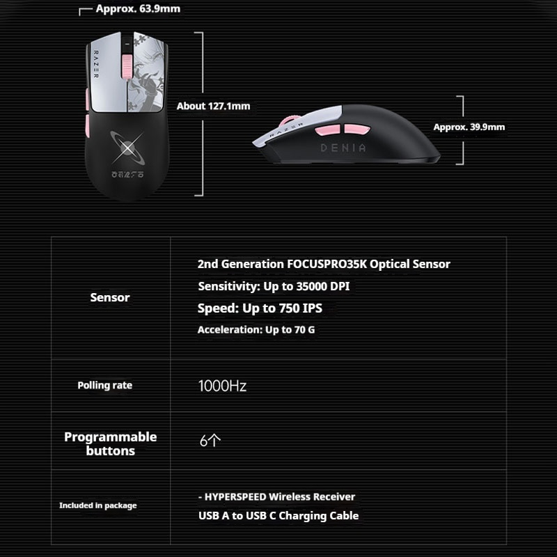 Mouse Razer Viper V3 Pro SE x  - Esports Gaming Brands avaliação e preço