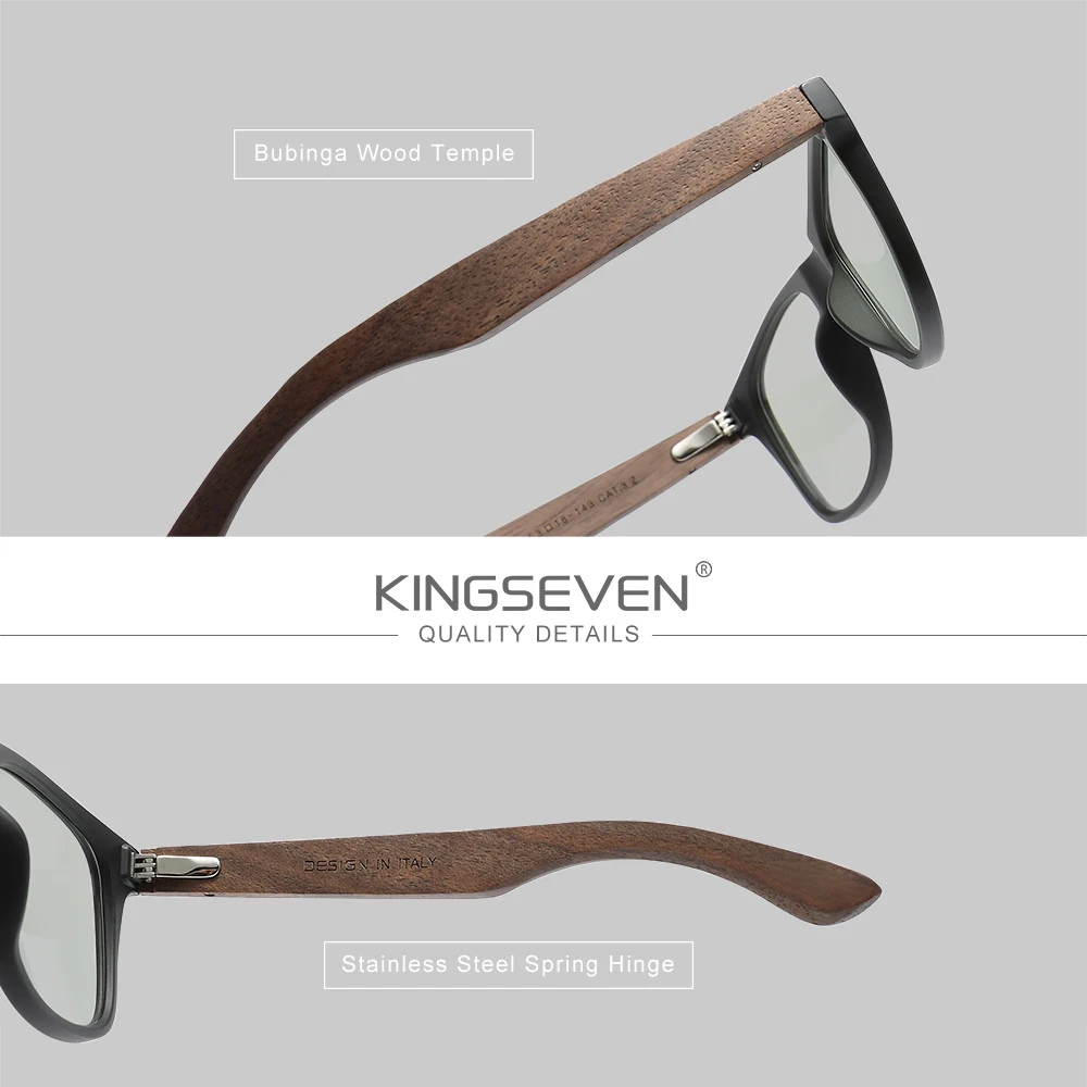 Óculos Clássicos de Madeira KI - Gaming Glasses Blue avaliação e preço
