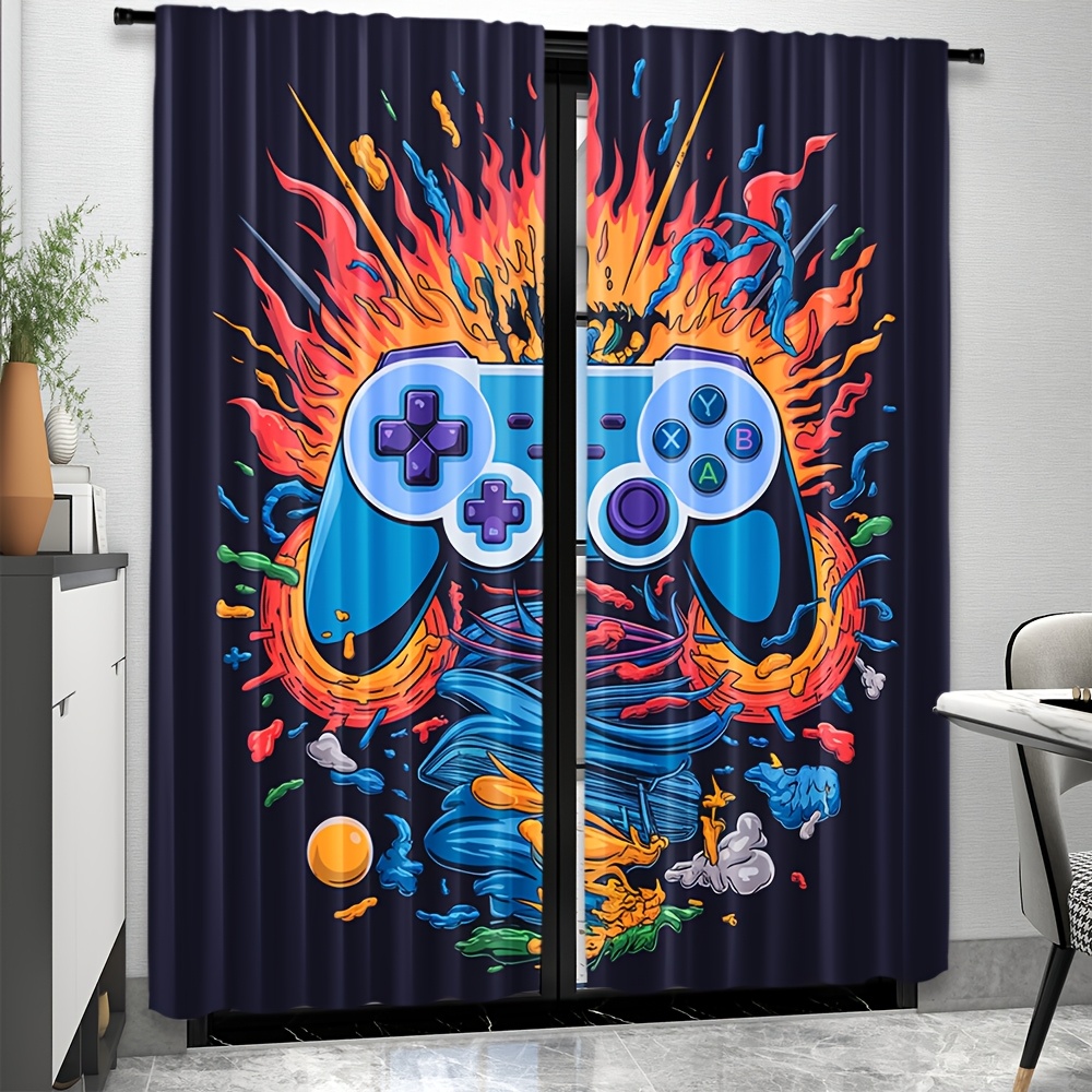 Cortinas para Gamers com Estam - Esports Gaming Youtube avaliação e preço