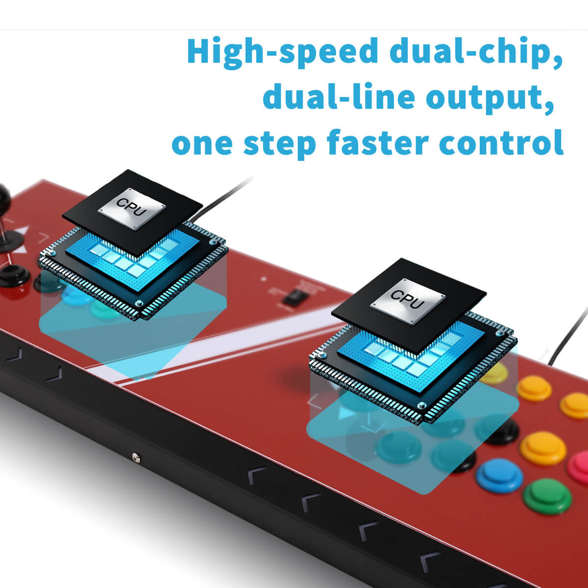Controle Arcade Duplo para Múl - Esports Gaming Teams avaliação e preço