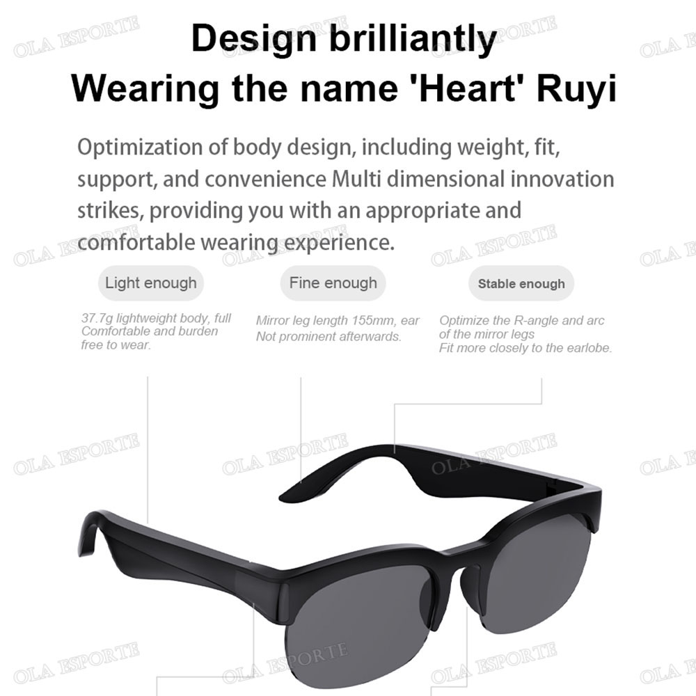 Novos Óculos Inteligentes com  - Gaming Glasses Blue avaliação e preço