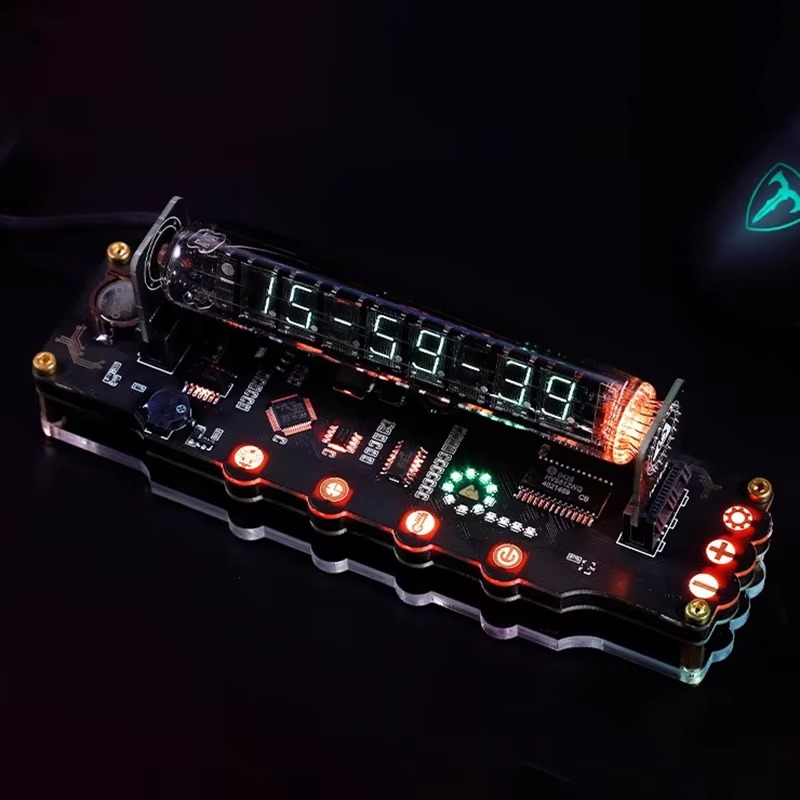 Relógio de Tubo Fluorescente C - Esports Gaming Youtube avaliação e preço