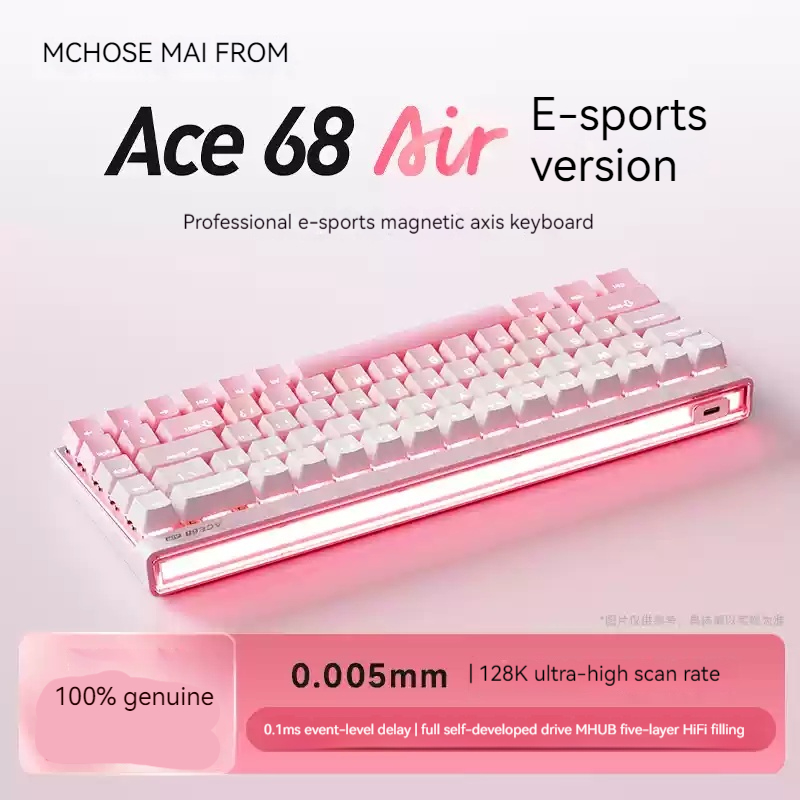 Teclado mecânico de eixo magné - Esports Pc Gaming avaliação e preço