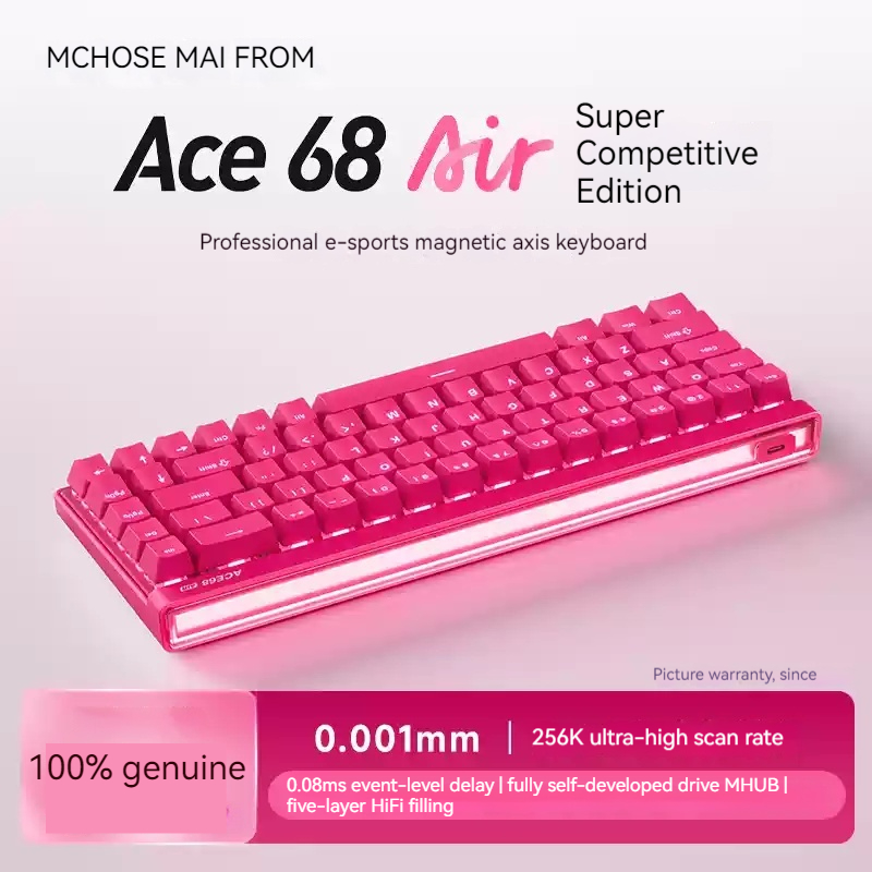 Teclado mecânico de eixo magné - Esports Pc Gaming avaliação e preço