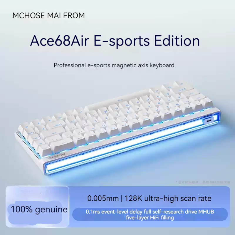 Teclado mecânico de eixo magné - Esports Pc Gaming avaliação e preço